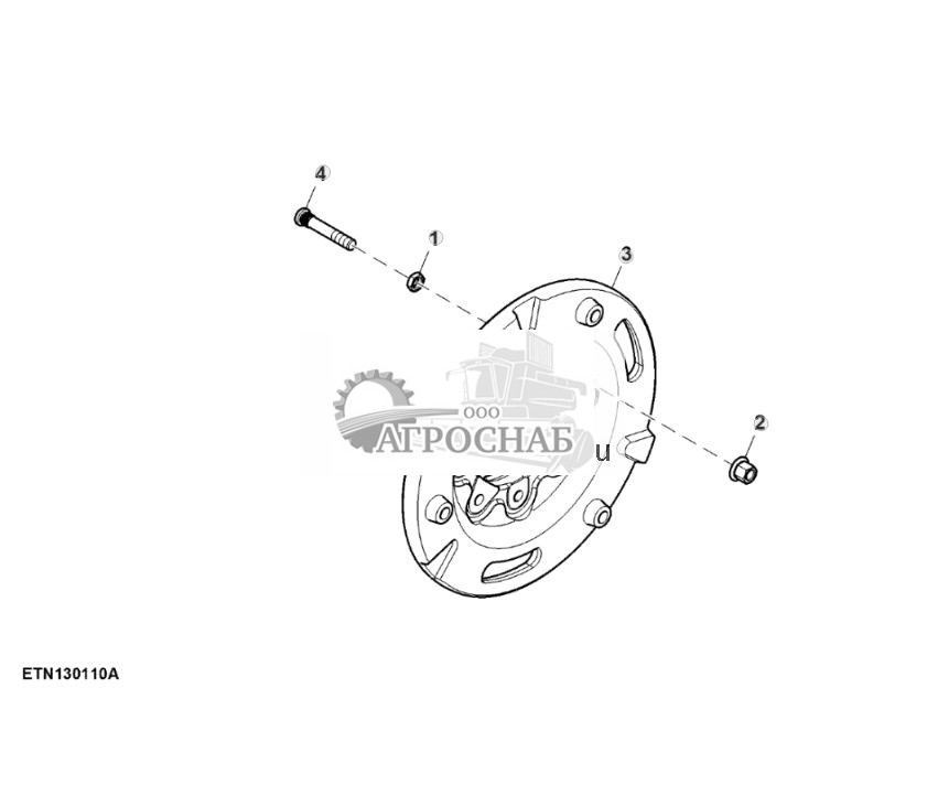 Детали крепления, переходник заднего колесного груза, с резьбовой шпилькой и гайкой, диаметр окружности болтов 275 - ST861064 120.jpg